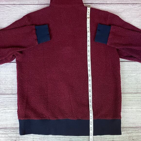 Patagonia Woolyester Fleece Quarter Zip Pullover - Picture 6 of 7